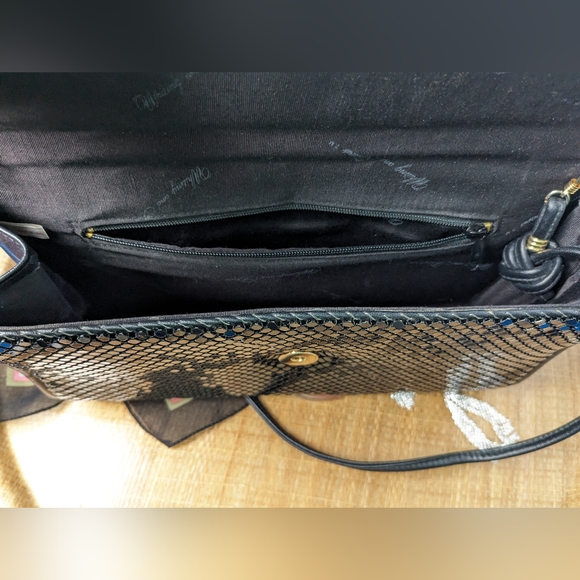 Whiting & Davis Black Chainmail Handbag - Picture 10 of 14